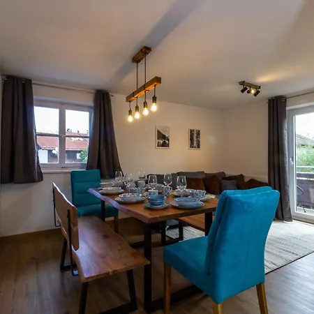 Apartment Neu Bessa Homes Almhütte 8 Pers Balkon Garten 2 Bäder Ainring